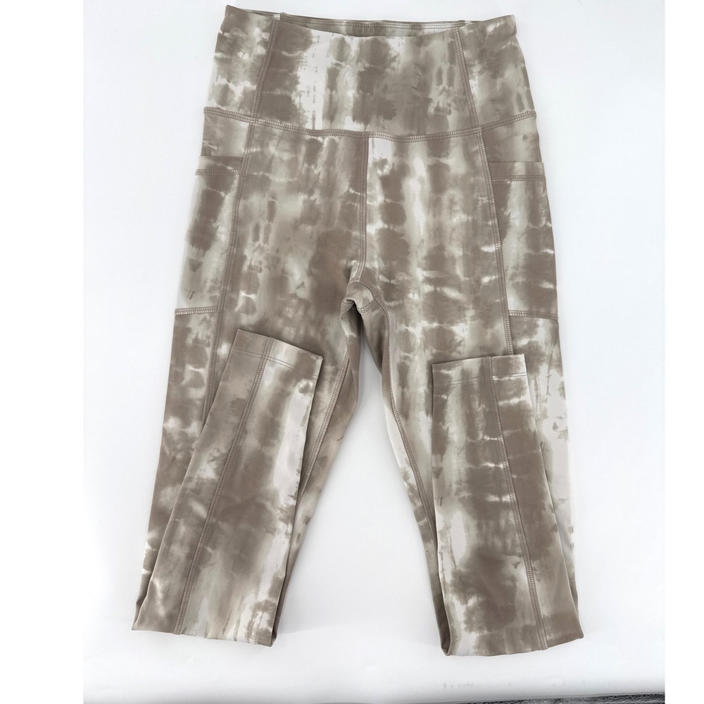 Mondetta‎ Tan Tie Dye Performance Leggings Womens XS